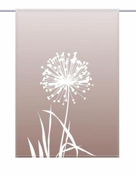 Scheibenhänger Allium 24 – coffee – rechteckig